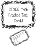 STAAR Prep Math Practice Task Cards (4th Grade)