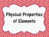STAAR Prep- Physical Properties of Elements
