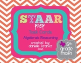 STAAR Prep Math Task Cards - Algebraic Reasoning - Grade 5