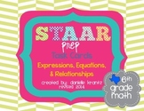 STAAR Prep Math Task Cards Expressions, Equations, and Rel