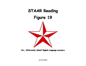 Preview of STAAR READING: Figure 19