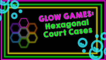 Preview of STAAR REVIEW: Hexagonal Thinking- Supreme Court Cases Honey Comb Game!