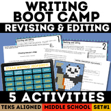 STAAR Revising, Editing & Writing Prompts Boot Camp Test P