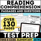 STAAR Reading Practice Passages with Comprehension Questio