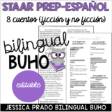 STAAR Reading Prep Spanish Paired Passages with Comprehens