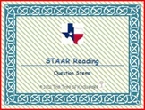 STAAR Reading Question Stems Task Cards