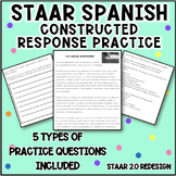 STAAR Reading Spanish ECR SCR Practice 3rd to 5th