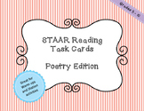 STAAR Reading Task Cards - Poetry edition