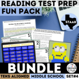 Reading Comprehension Fun ELA Activities Middle School Pas