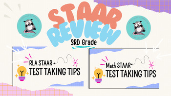 Preview of STAAR Review BUNDLE : Math & Reading