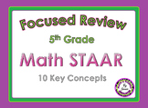 STAAR Review Key Concepts 5th Grade Math