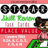 STAAR Review Task Cards {TEKS 4.2A, 4.2B, 4.2C, 4.2D, 4.2E