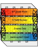 STAAR Review Warm-Ups or Exit Tickets