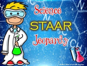 Preview of STAAR Science Jeopardy Bundle (Games 1-6)