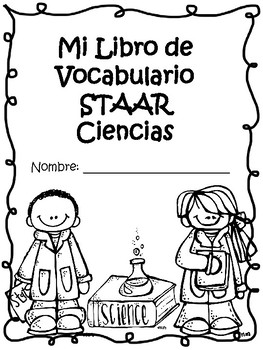 Preview of STAAR Science- Vocabulary Book in SPANISH