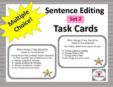 Sentence Editing Task Cards Set 2
