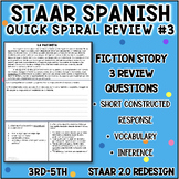 STAAR Spanish Reading Review #2 | SCR | Vocabulary | Infer