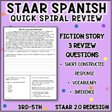 STAAR Spanish Reading Review | SCR | Vocabulary | Inferenc