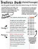 STAAR Strategies Note Taking (Fiction, Non-Fiction, Poetry