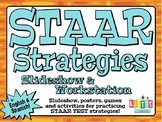 STAAR STRATEGIES Slideshow &Workstation - ENGLISH & SPANISH!!!
