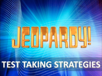Preview of STAAR Test Taking Strategies - Jeopardy Review