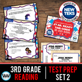 3rd Grade STAAR Reading Review Task Cards Set 2 New ELAR TEKS