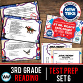 3rd Grade STAAR Reading Review Task Cards Set 6 New ELAR TEKS