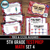 SET 4 - STAR READY 5th Grade Math Task Cards - STAAR / TEK