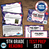 5th Grade STAAR Reading Review Task Cards Set 1 New ELAR TEKS