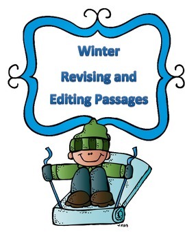Preview of STAAR Winter Grammar Passages: Revising Passage and Editing Passage