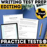 STAAR Practice Revising and Editing ELA Test Prep Non-Fict