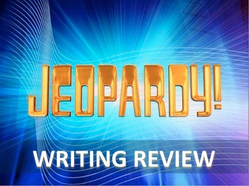 Preview of STAAR Writing (Revise & Edit) Portion of the RLA Test - Jeopardy (STAAR Stemmed)