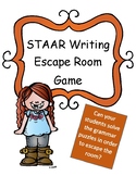 STAAR Writing Test Review Game: Escape Room