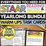 STAAR Reading Revising and Editing Practice Warm Ups & Tas