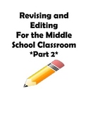 STAAR and Common Core- Grade 7 Revising and Editing Practi