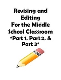 STAAR and Common Core- Revising and Editing Practice-Part 