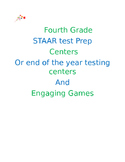 STAAR test prep games and centers