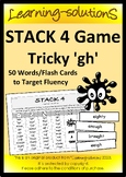 STACK 4 - A Game to master tricky 'gh' - 50 Words + Flash 