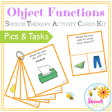 Speech Object Functions Cards