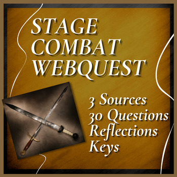 Preview of STAGE COMBAT WEBQUEST