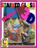 STAINED GLASS - 3D - CLASSIFYING TRIANGLES