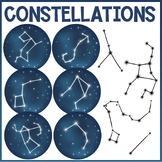 Stars and Zodiac Constellations Clip Art | Draco, Orion, U