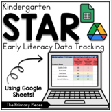 STAR Early Literacy Test Data Tracking for Kindergarten fo