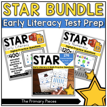 Preview of STAR Early Literacy Test Prep BUNDLE STAR / MKAS Test Prep