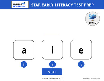 Preview of STAR Early Literacy Test Prep Kinder-2nd [New Product!]