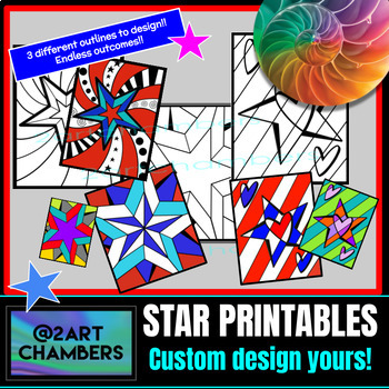 Preview of STAR PRINTABLES to customize