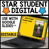 STAR STUDENT Digital Resource | Student of the Week Back t
