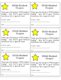 STAR Student Substitute Coupons