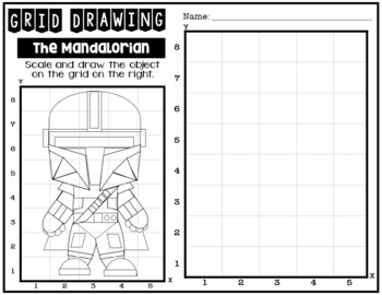 for grid drawing with measurements