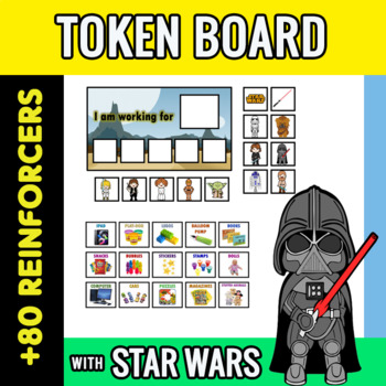 Preview of STAR WARS Token Board + 90 reinforcers
